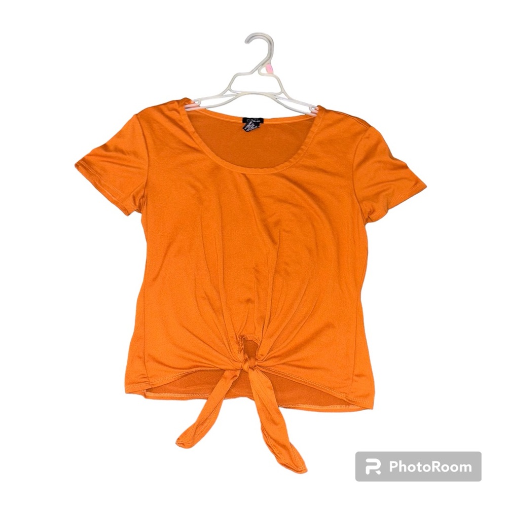 Rue21 orange fall colored top SZ medium
